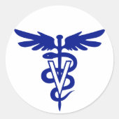 Tierarzneimittel 4 runder aufkleber (Vorderseite)