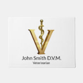 Tierarzneimittel Asclepius Elegant Gold V Fußmatte (Vorderseite)