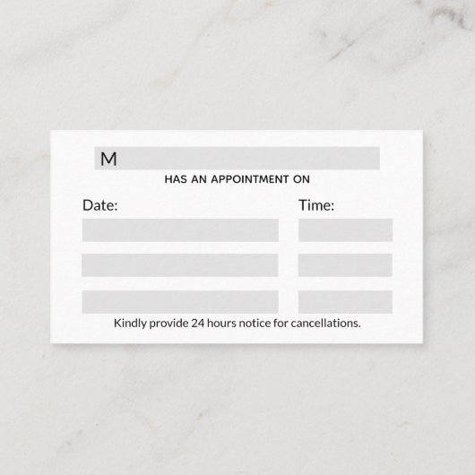 Tierarzneimittel Asclepius Vet Gold V Elegante Terminkarte (Rückseite)