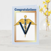 Tierarzneimittel Caduceus - Kongradierungen Karte (Gelbe Blume)