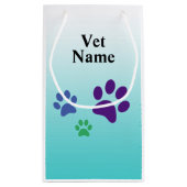 Tierarzneimittel oder Verschreibungsbeutel Kleine Geschenktüte (Rückseite)