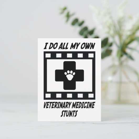 Tierarzneimittel Postkarte (Stehend Vorderseite)