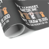 Tierarzneimittel Tierschutz Geschenkpapier (Rolleneckpunkt)