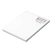 Tierarzneimittel . . Weil Menschen brutal sind Notizblock (Rotiert)