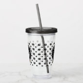 Tierarzt Alt Englisch Schafhund Grau 1 Niedlicher Acryltrinkbecher (Links)