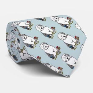 Tierarzt Alt Englisch Schafhund Grau 1 Niedlicher  Krawatte