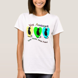 Tierarzt-Assistenten-T - Shirt