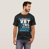 Tierarzt-Bedarfs-Held-auch - lustige T-Shirt (Vorne ganz)