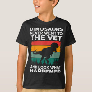 Tierarzt Dinosaurier Lustiger Tierarzt Leben Tierr T-Shirt