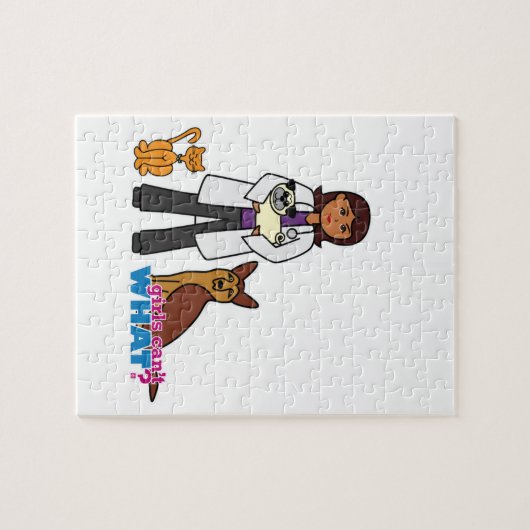 Tierarzt - Dunkel Puzzle (Horizontal)