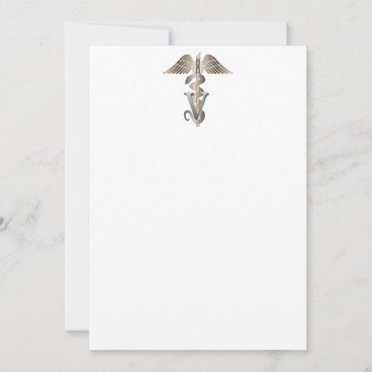 Tierarzt Einladung (Vorderseite)