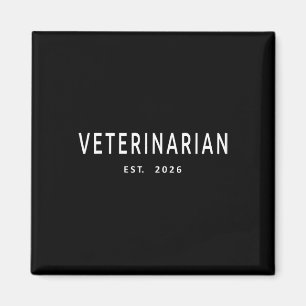 Tierarzt Est. 2026 Veterinär Tierarzt Vet Magnet