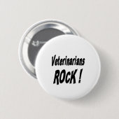 Tierarzt-Felsen! Knopf Button (Vorne & Hinten)