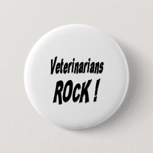 Tierarzt-Felsen! Knopf Button