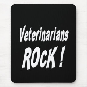 Tierarzt-Felsen! Mousepad