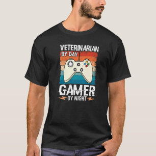 Tierarzt für Gamer Tierarzt am Tag T-Shirt