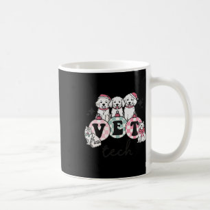 Tierarzt für Weihnachtswesen Tierspezialist Kaffeetasse