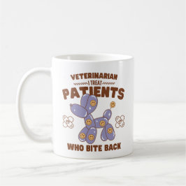 Tierarzt: Ich behandle Patienten, die zurückbeißen Kaffeetasse