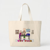 Tierarzt Jumbo Stoffbeutel (Vorne)