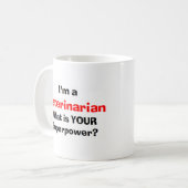 Tierarzt Kaffeetasse (Vorderseite Links)