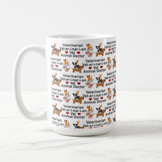 Tierarzt Kaffeetasse (Links)