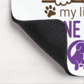 Tierarzt Leben für Hunde Mousepad (Ecke)