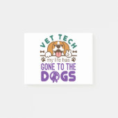 Tierarzt Leben für Hunde Post-it Klebezettel (Vorderseite)