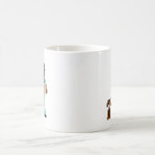 Tierarzt mit Hund Kaffeetasse (Mittel)