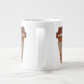 Tierarzt mit Kaffee Jumbo-Tasse (Rückseite)