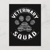 Tierarzt Postkarte (Vorderseite)