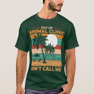 Tierarzt Ruhestand aus Tierklinik Freunde T-Shirt