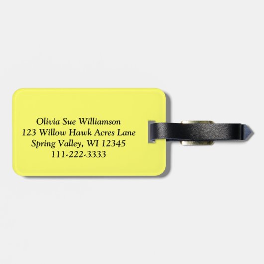 Tierarzt - Tatzen-Drucke auf meinem Herzen #2 Gepäckanhänger (Rückseite horizontal)