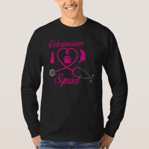 Tierarzt-Team Veterinärtechniker Veterinär 3 T-Shirt
