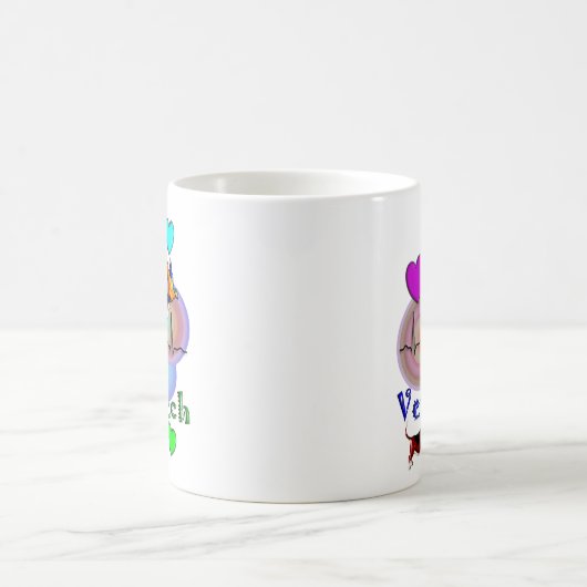 Tierarzt-Technologie-Geschenk-einzigartige Kaffeetasse (Mittel)