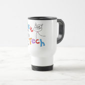 Tierarzt-Technologie-Geschenke, Veterinärtechniker Reisebecher (VorderseiteRechts)