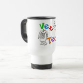 Tierarzt-Technologie-Geschenke, Veterinärtechniker Reisebecher (Vorderseite Links)