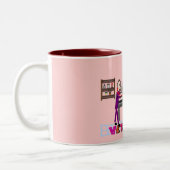 Tierarzt-Technologie-Kunst-Geschenke Zweifarbige Tasse (Links)
