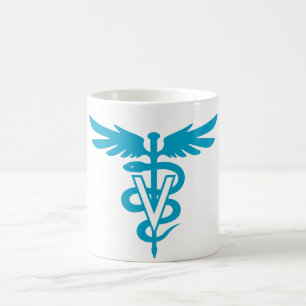 Tierarzt-Technologie - Veterinärsymbol Kaffeetasse