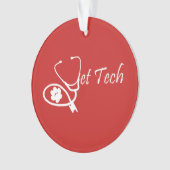 Tierarzt-Technologieverzierung Ornament (Vorderseite)