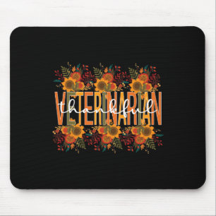 Tierarzt Thanksgiving Arzt Tierarzt Mousepad
