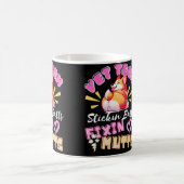 Tierarzt, Tierarzt, lustig, Krankenschwester, nied Kaffeetasse (Mittel)