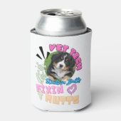 Tierarzt, Tierarzt, Medizin, Krankenschwester, Tie Dosenkühler (Kanne Vorderseite)