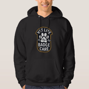 Tierarzt Tierärztin Haustier Pflege Experte Veteri Hoodie