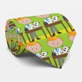 Tierarzt und Hund Krawatte (Gerollt)