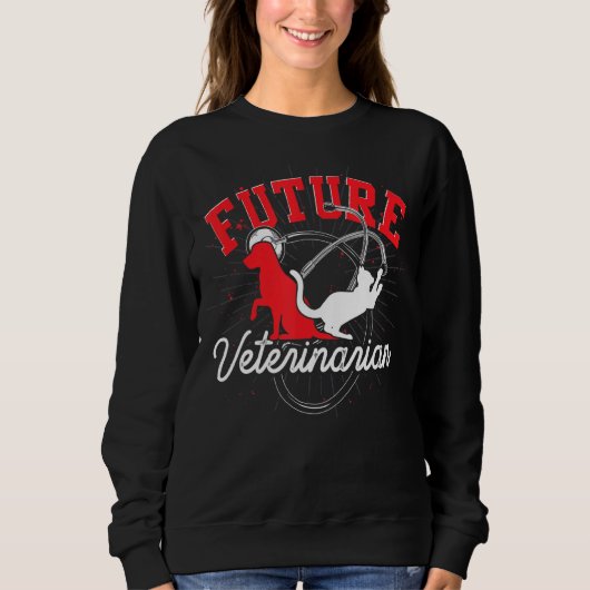 Tierarzt Vet Tech Future Veterinary Ve Sweatshirt (Vorderseite)