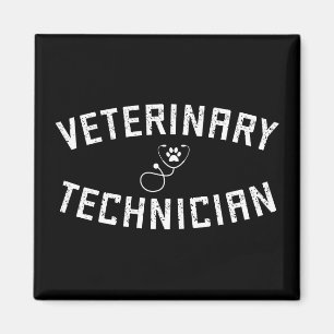 Tierarzt   Vet Tech Paw Stethoscope Magnet