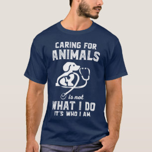Tierarzt Veterinärmedizin Tier Karriere Spaß T-Shirt