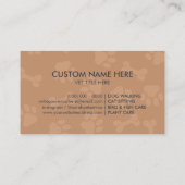 Tierarzt Visitenkarte (Rückseite)