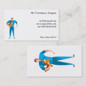 Tierarzt Visitenkarte (Vorne/Hinten)