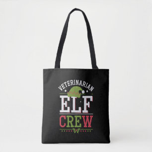 Tierarzt-Weihnachtself-Tierarzthelferin Tasche
